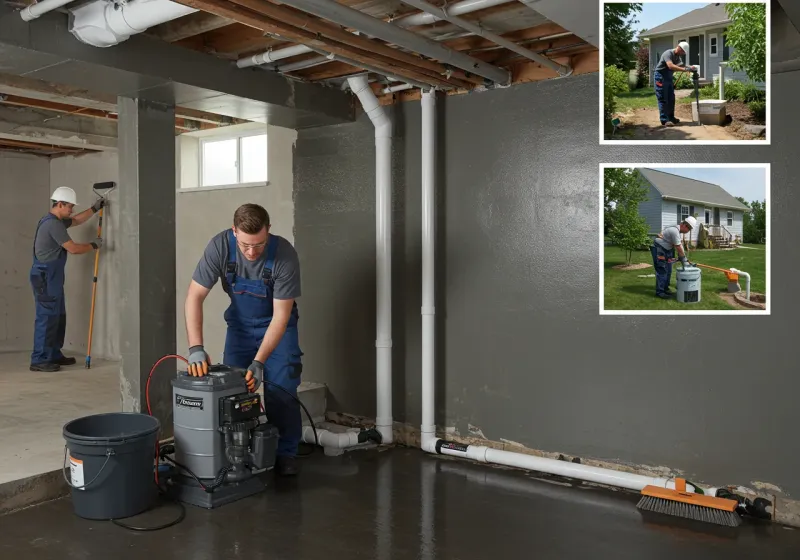 Basement Waterproofing and Flood Prevention process in Pleasant Hill, NC